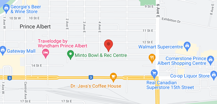 map of 428 13th ST E